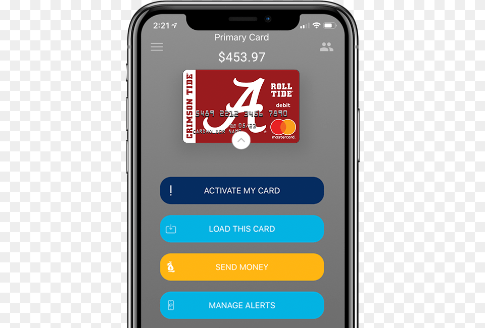 University Of Alabama, Electronics, Mobile Phone, Phone, Text Png Image