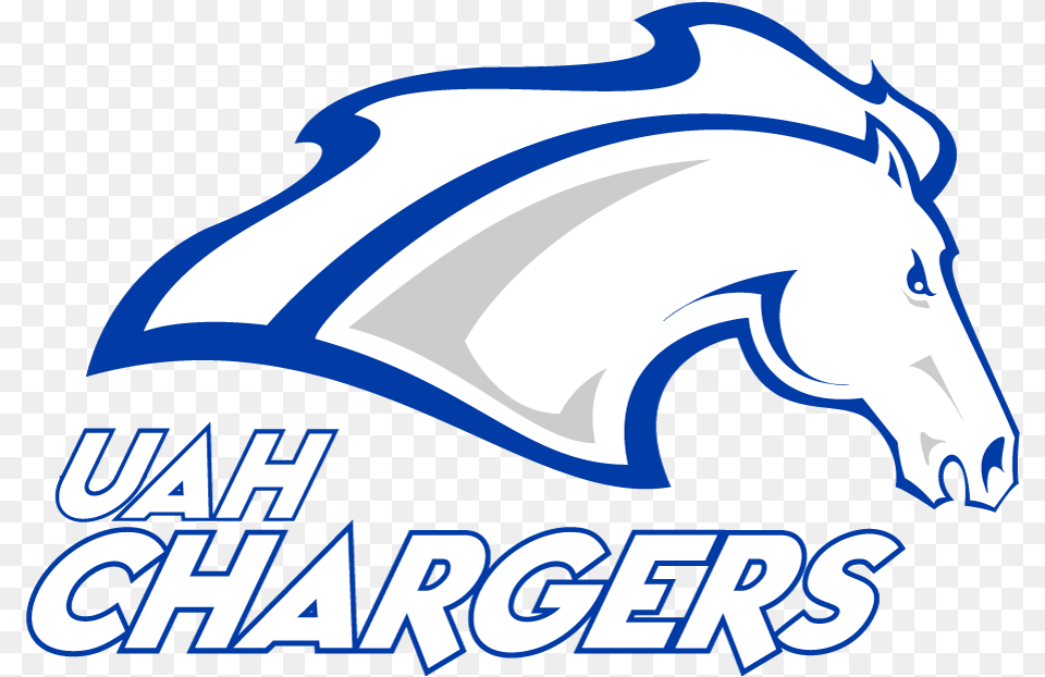 University Of Alabama Huntsville Chargers, Logo, Animal, Fish, Sea Life Free Png Download