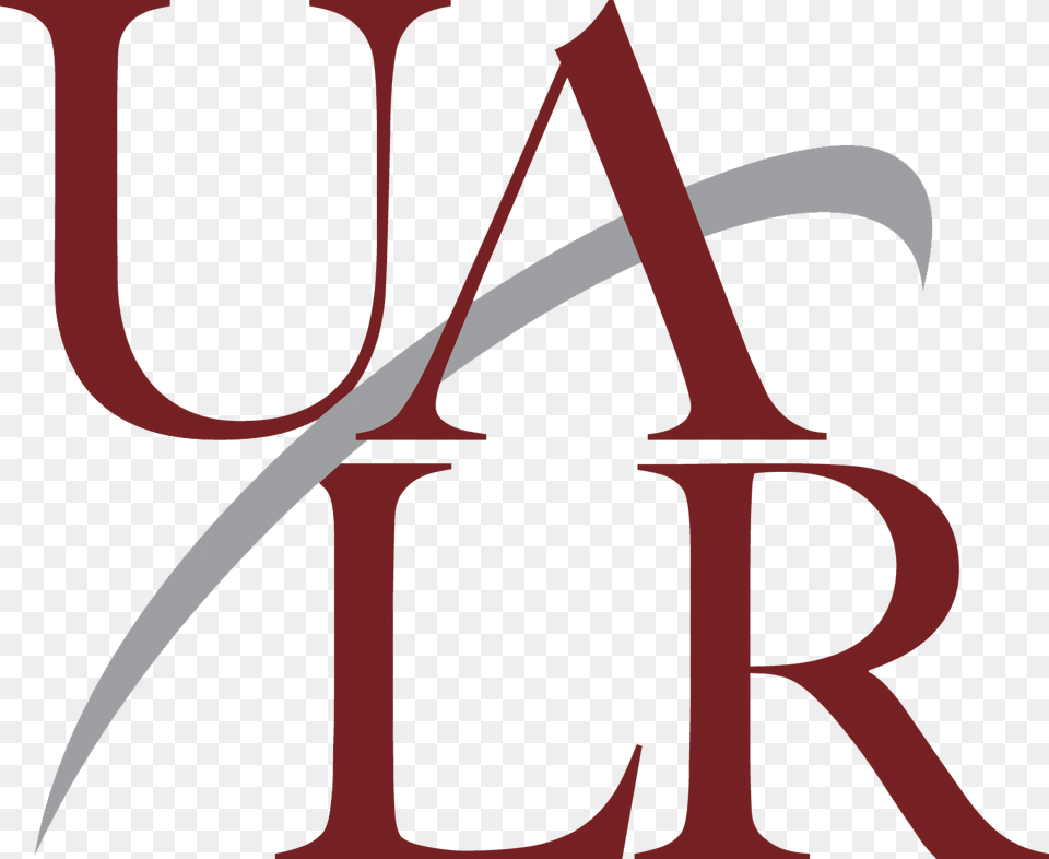 University Of Arkansas At Little Rock Logo University Of Arkansas Little Rock Logo, Weapon, Text Png Image