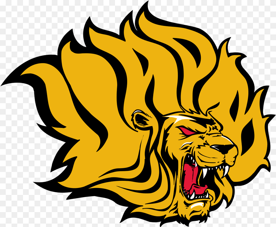 University Of Arkansas Pine Bluff Logo, Animal, Lion, Mammal, Wildlife Png Image