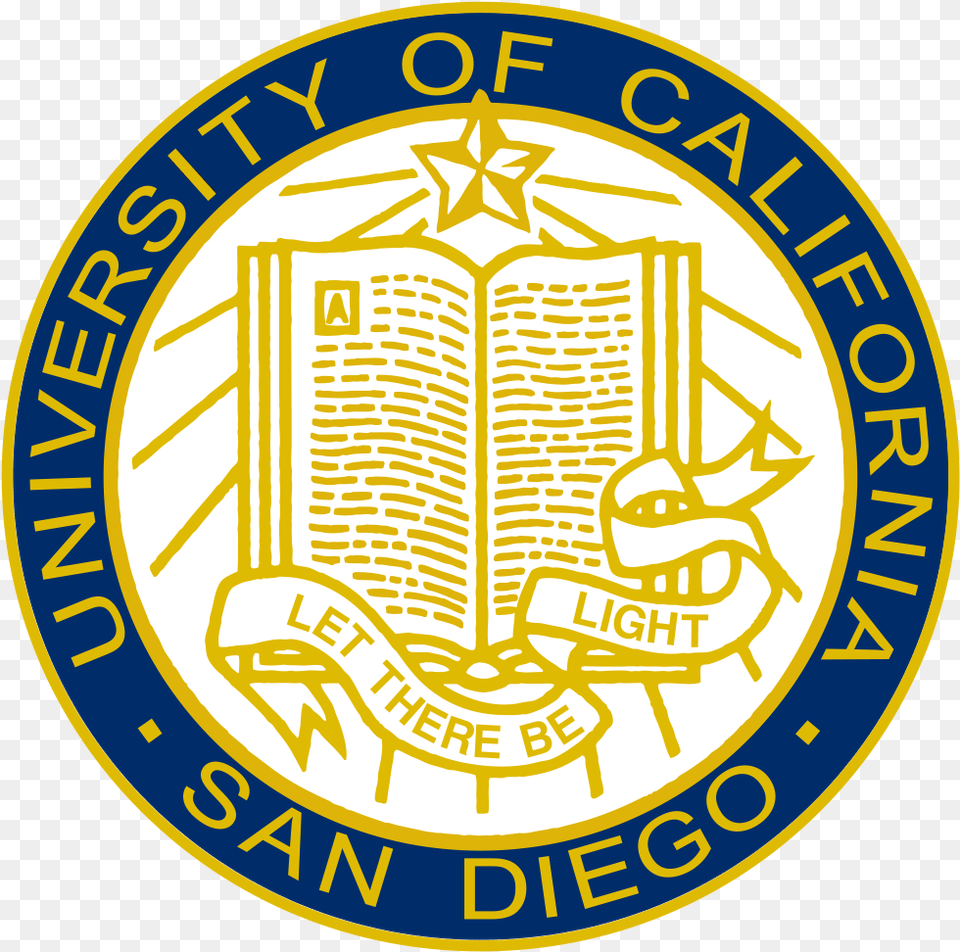 University Of California San Diego, Badge, Logo, Symbol, Emblem Png Image