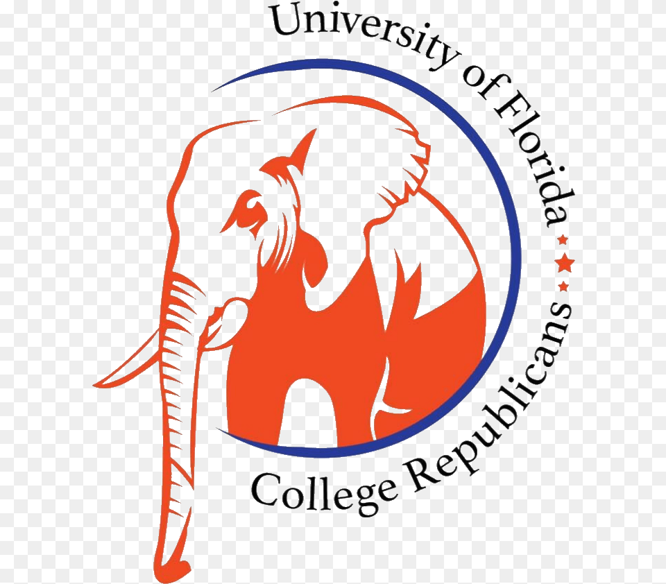 University Of Florida College Republicans Indian Elephant, Animal, Mammal, Person, Wildlife Free Png