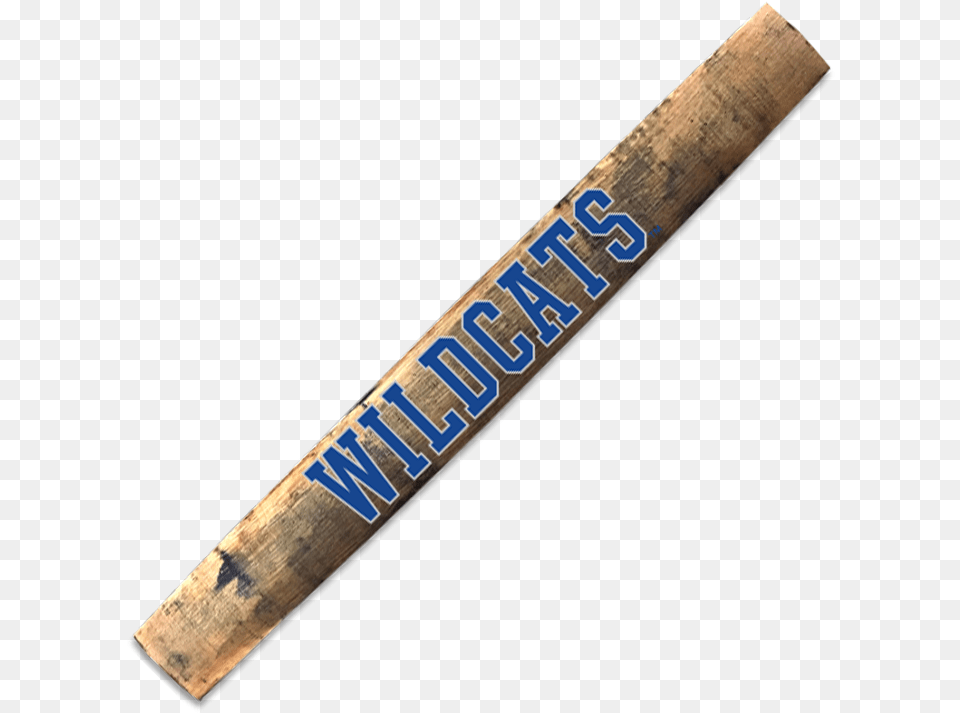 University Of Kentucky Barrel Stave Wildcats Blue Wood, Cricket, Cricket Bat, Sport Free Png