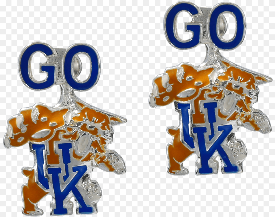 University Of Kentucky Evie Earrings Illustration, Accessories, Earring, Jewelry, Text Png Image
