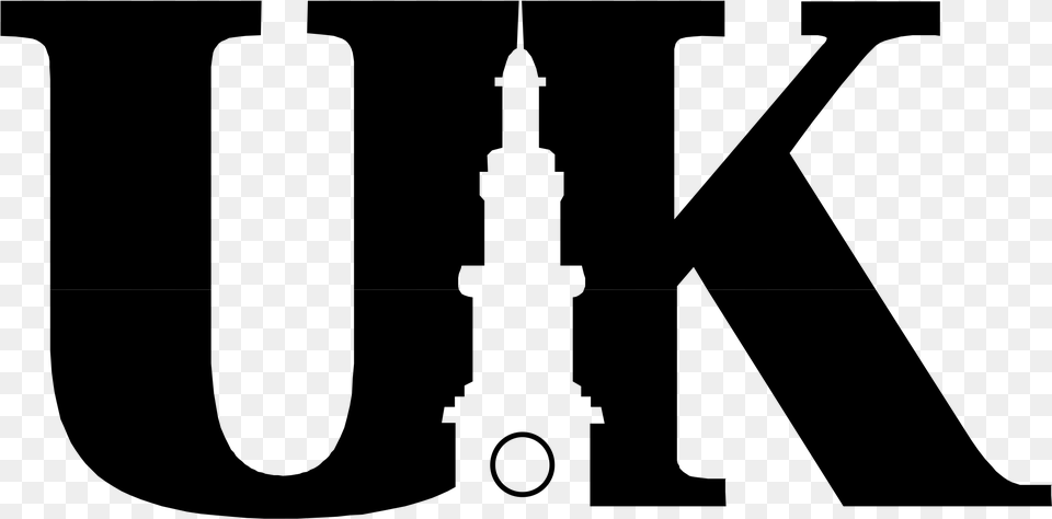 University Of Kentucky Logo Transparent University Of Kentucky Black Logo, Gray Png