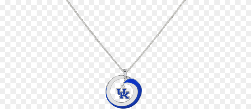 University Of Kentucky Swirl Logo Necklace Locket, Accessories, Jewelry, Pendant Free Png Download
