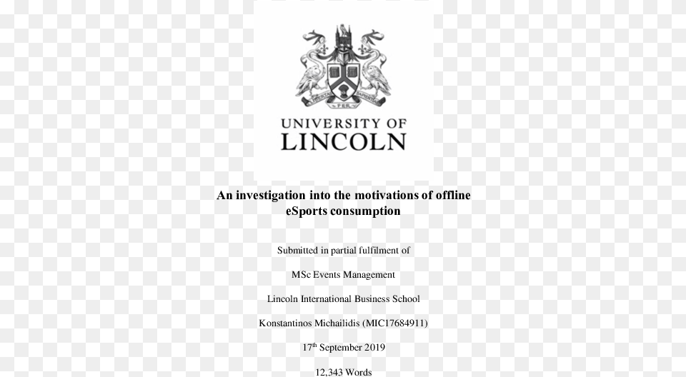 University Of Lincoln, Book, Publication, Logo, Text Png Image