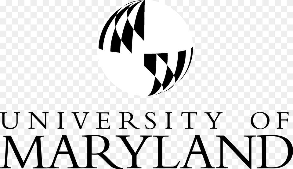 University Of Maryland Logo Black And White University Of Maryland College Park, Stencil, Astronomy, Moon, Nature Free Png Download