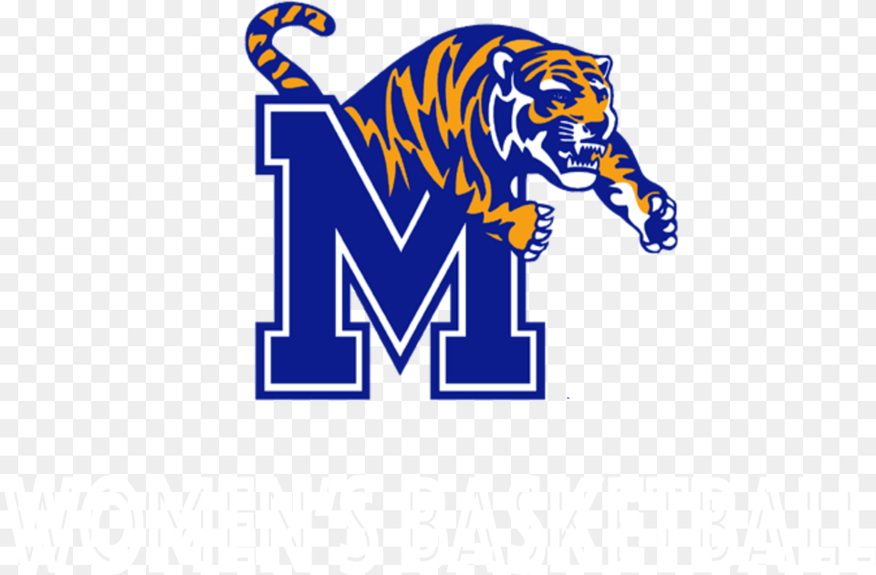 University Of Memphis Tiger Logo Memphis Tigers Logo, Animal, Zoo, Mammal, Wildlife Free Png
