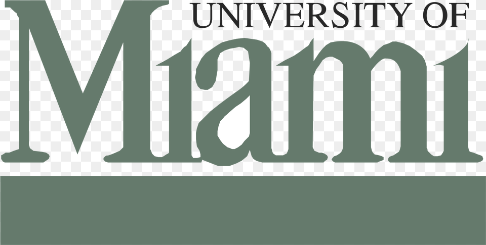 University Of Miami Logo Miami Hurricanes Football, Green, Night, Outdoors, Nature Free Transparent Png