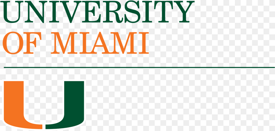 University Of Miami Logo University Of Miami Florida Logo, Text Png