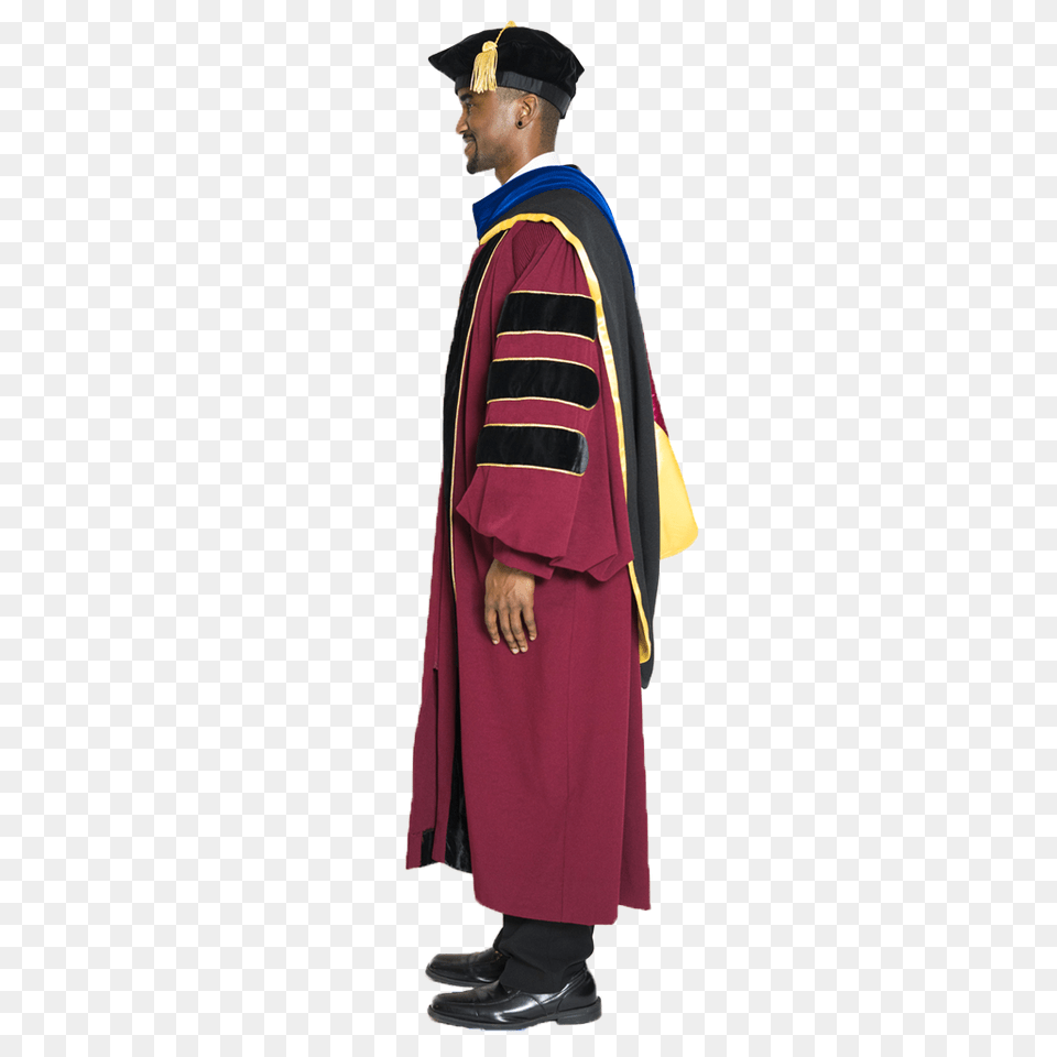 University Of Minnesota Phd Regalia Rental Set, Graduation, People, Person, Adult Png Image