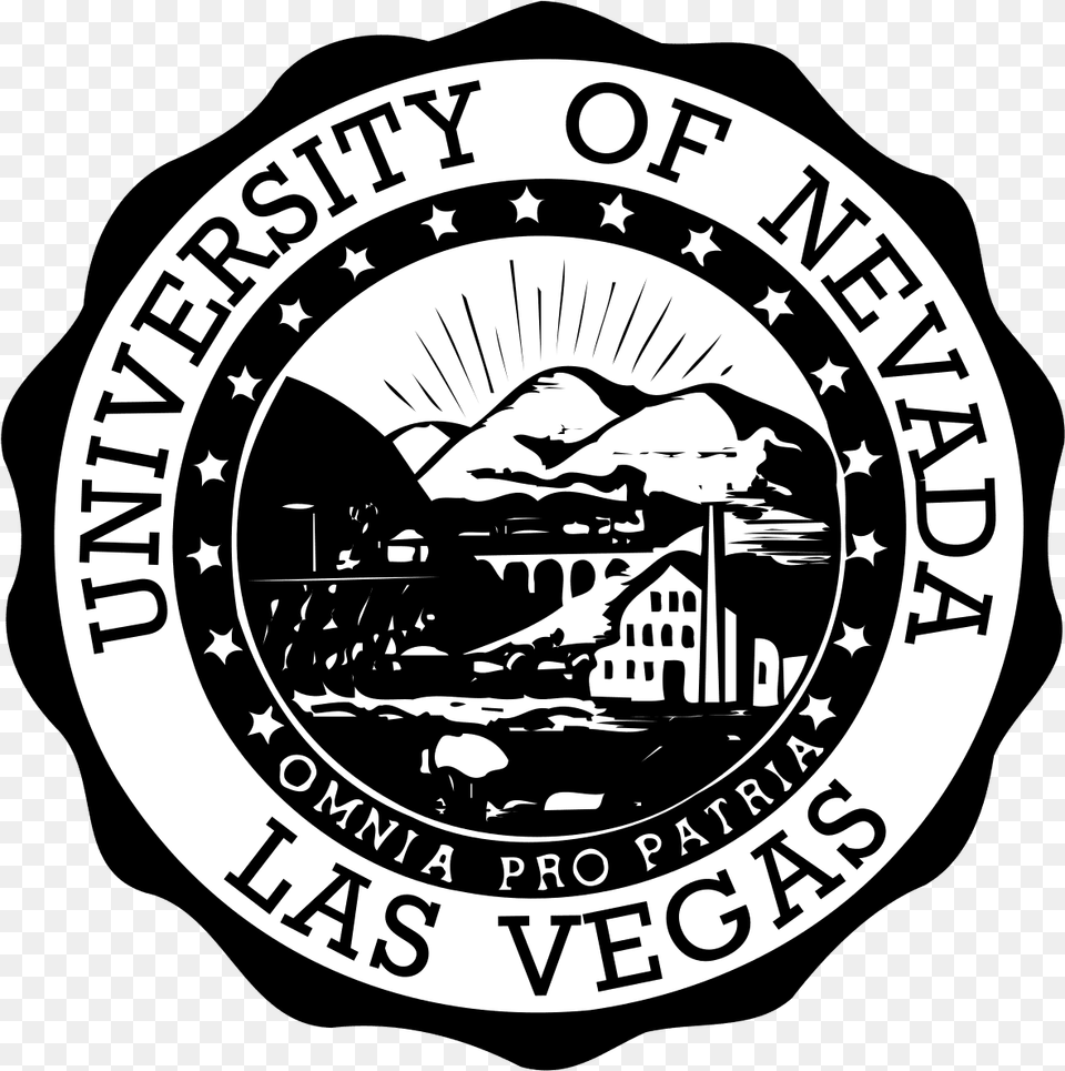 University Of Nevada Las Vegas Seal, Logo, Architecture, Building, Emblem Free Png