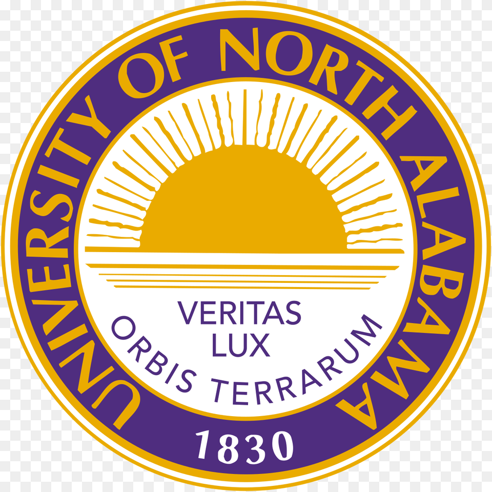 University Of North Alabama Seal, Badge, Logo, Symbol, Architecture Free Png