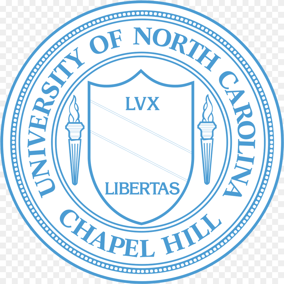 University Of North Carolina Logos University Of North Carolina Seal, Emblem, Symbol, Disk, Coin Free Png