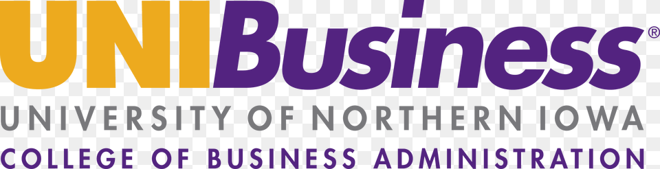 University Of Northern Iowa Business Logo, Text Png Image