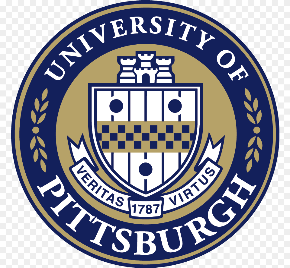 University Of Pittsburgh Logo Pitt University Logo Logo University Of Pittsburgh, Badge, Symbol, Emblem Png