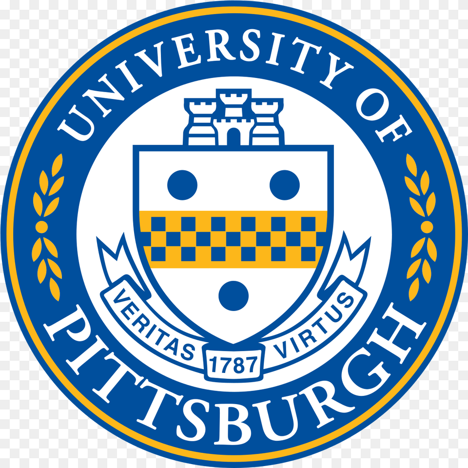 University Of Pittsburgh The Burger Hearts, Badge, Logo, Symbol, Emblem Free Transparent Png