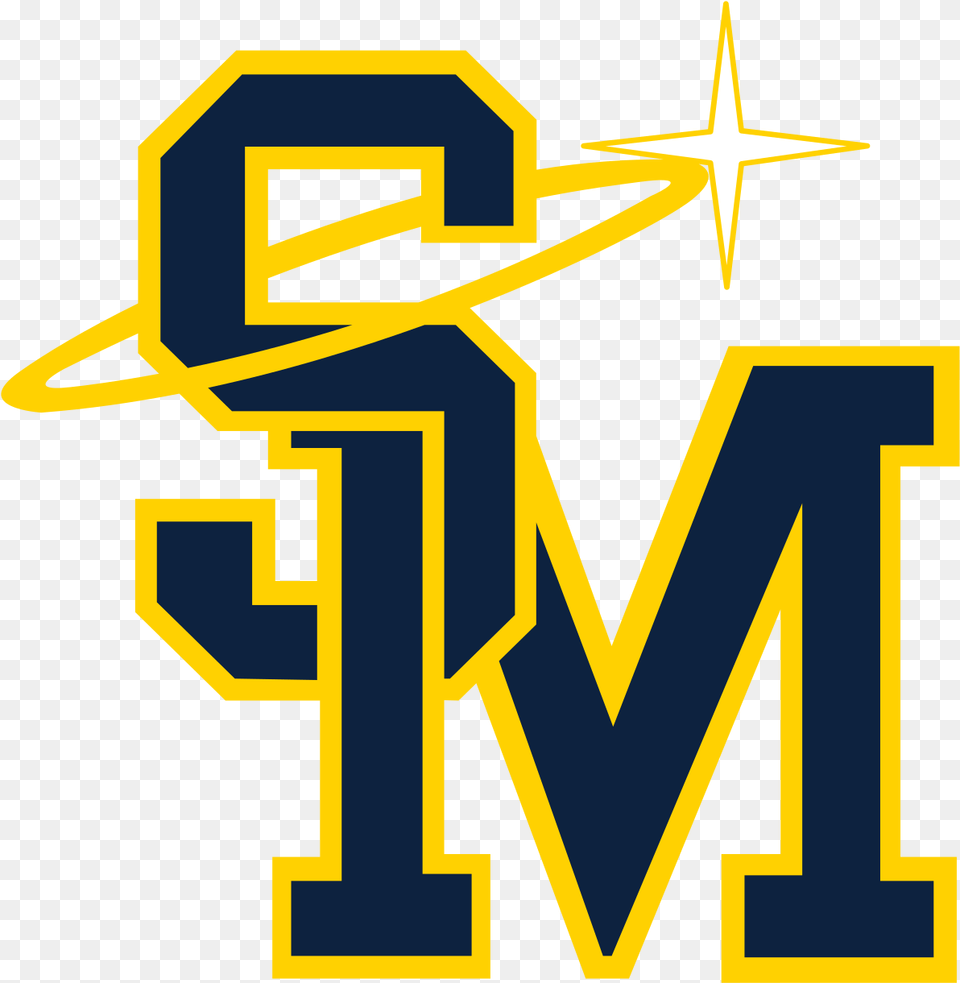 University Of Saint Mary Kansas Logo, Symbol, Text, Star Symbol Png