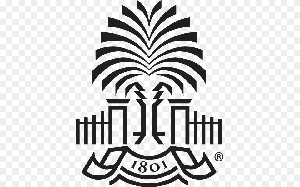 University Of South Carolina Logos University Of South Carolina, Emblem, Symbol, Logo, Stencil Free Transparent Png