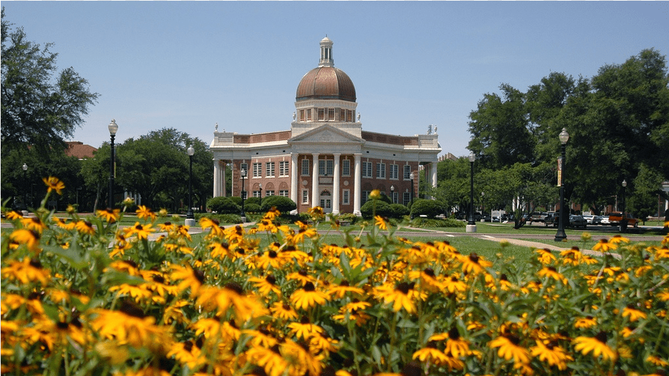 University Of Southern Mississippi Spring, Architecture, Summer, Grass, Dome Free Transparent Png