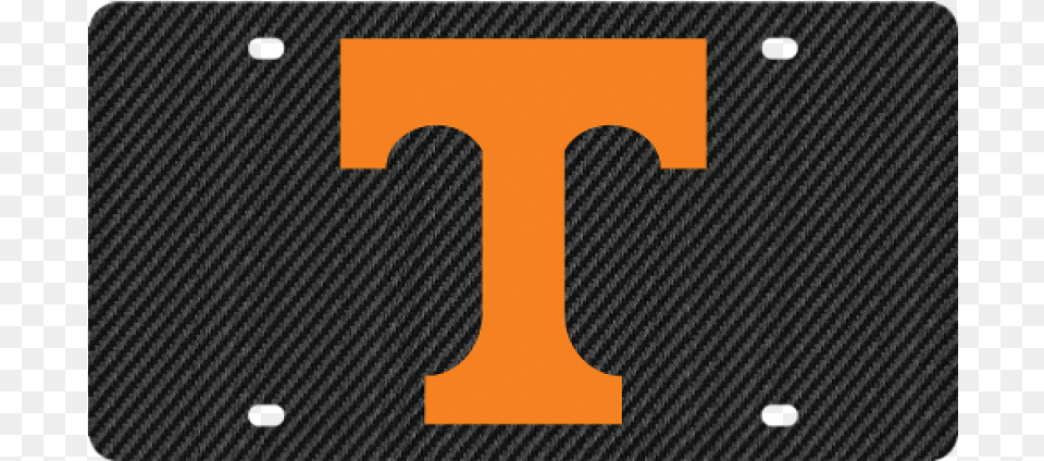 University Of Tennessee Volunteers Carbon Fiber License Shape Animal Craft Template Free Png