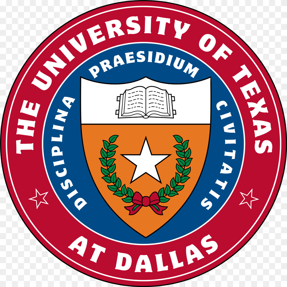 University Of Texas At Dallas Seal, Logo, Emblem, Symbol, Badge Free Transparent Png