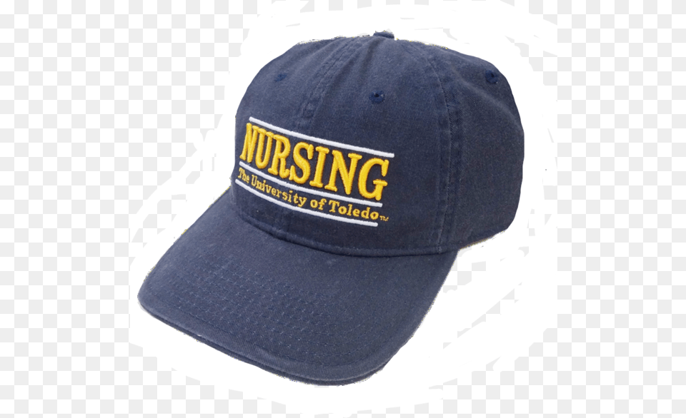University Of Toledo Nursing Hat For Baseball, Baseball Cap, Cap, Clothing Free Transparent Png