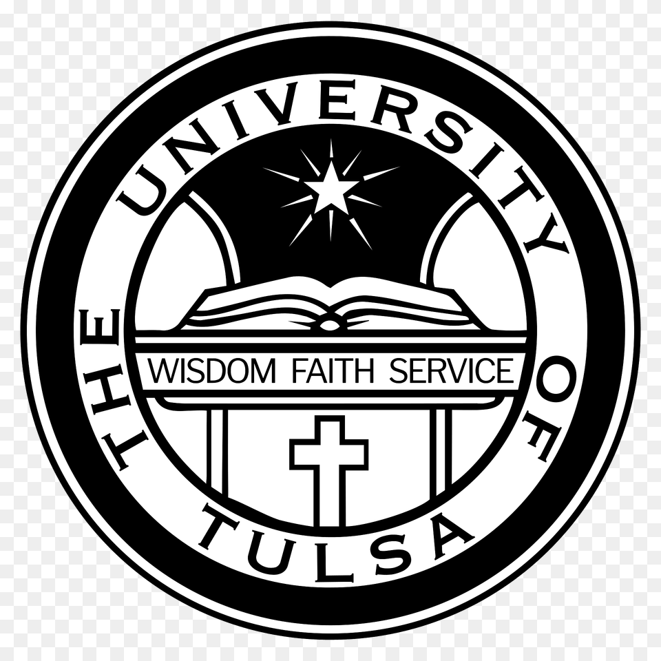 University Of Tulsa Seal Clipart, Emblem, Logo, Symbol, First Aid Png