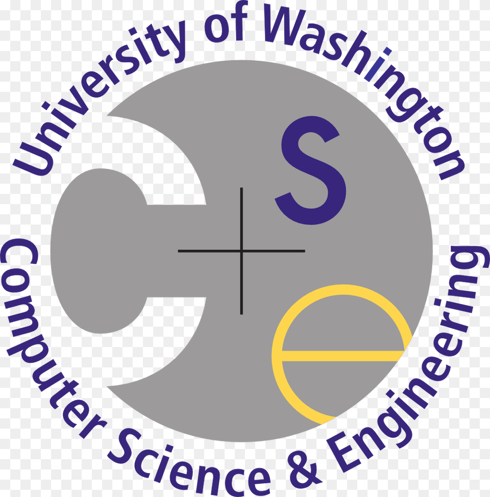 University Of Washington Computer Science Logo, Symbol, Number, Text, Cross Png Image