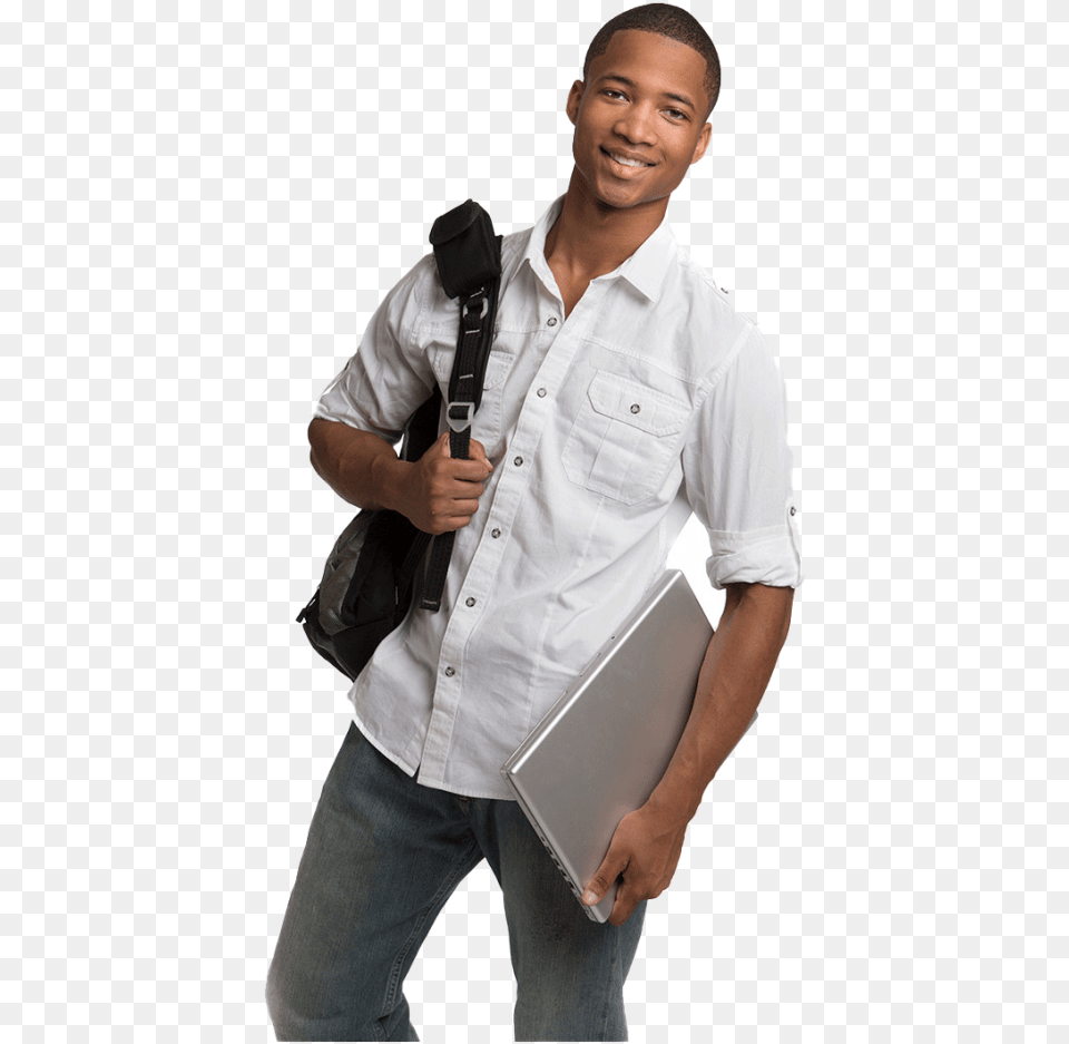 University Student White Background, Shirt, Clothing, Male, Person Png