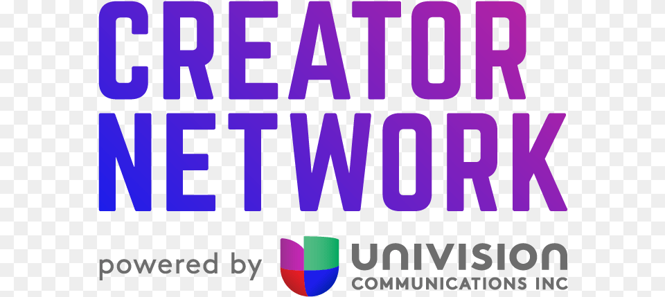 Univision Creator Network, Purple, Text, Scoreboard Png