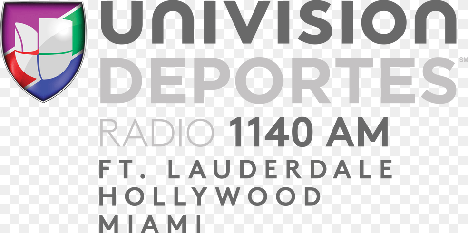 Univision Deportes Radio Miami 1140 Am, Logo, Text Png Image