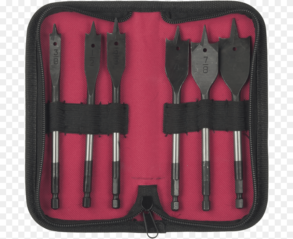 Unix Cctv To Wbs 06 6 Piece Wood Flat Bit Set, Cutlery, Device Free Png