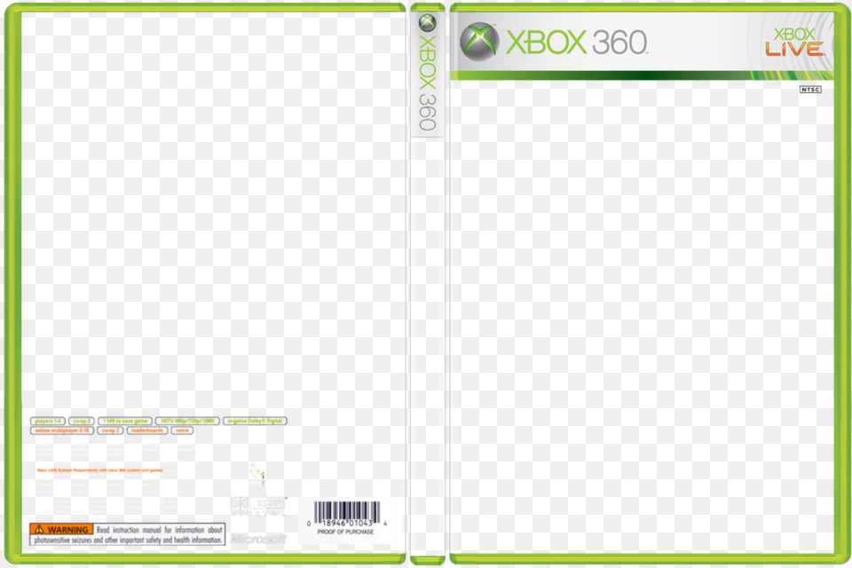 Unknown Xbox 360 Box Template Online Image Xbox, File, Page, Text Free Transparent Png