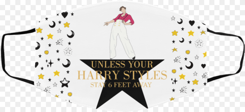 Unless Your Harry Styles Stay 6 Feet Away Face Mask For Volleyball, Accessories, Adult, Male, Man Free Transparent Png