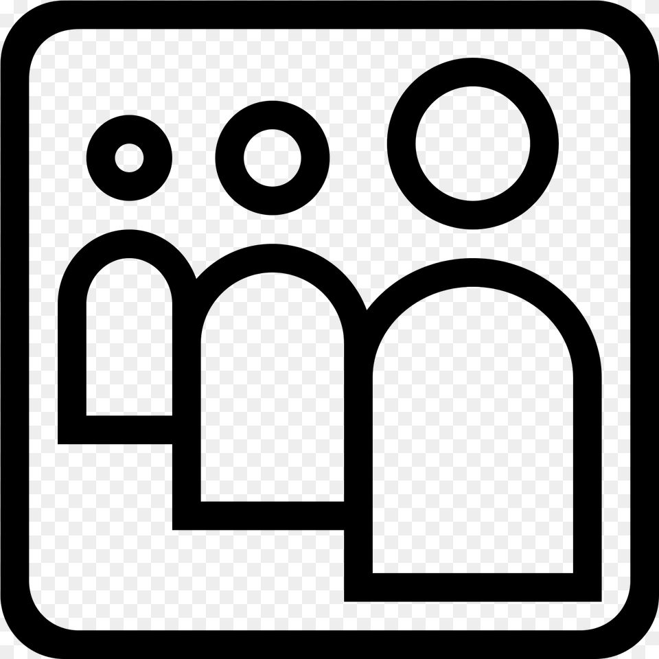 Unlike Other Outline Icon Packs That Have Merely Hundreds, Gray Png Image