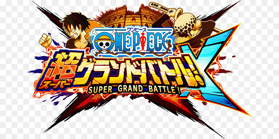 Unlock Content In Third One Piece Super Grand Battle X Logo, Face, Head, Person, Adult Png