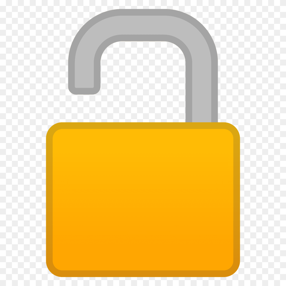 Unlocked Emoji Clipart, Lock Png Image