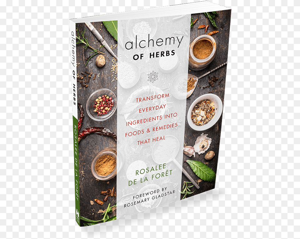 Unnamed Alchemy Of Herbs Book, Advertisement, Poster, Herbal, Plant Png Image