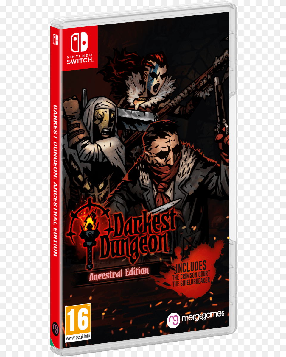Unnamed Darkest Dungeon Nintendo Switch, Book, Publication, Comics, Adult Free Png Download