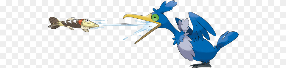 Unnamed Fish Pokemon Pokemon Sword And Shield Pokemon Sword And Shield Cramorant, Animal, Beak, Bird, Jay Free Png Download