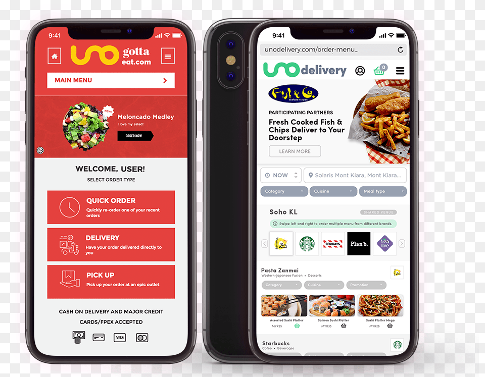 Uno Card Food Ordering Fish Co Vippng Iphone, Electronics, Mobile Phone, Phone, Text Free Png Download
