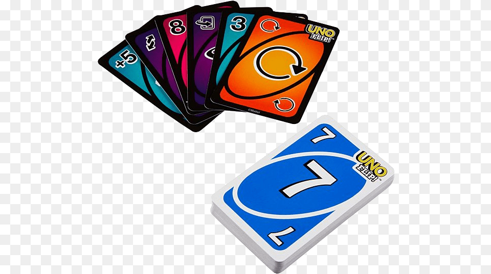Uno Flip Card Game, Text, Number, Symbol Free Transparent Png