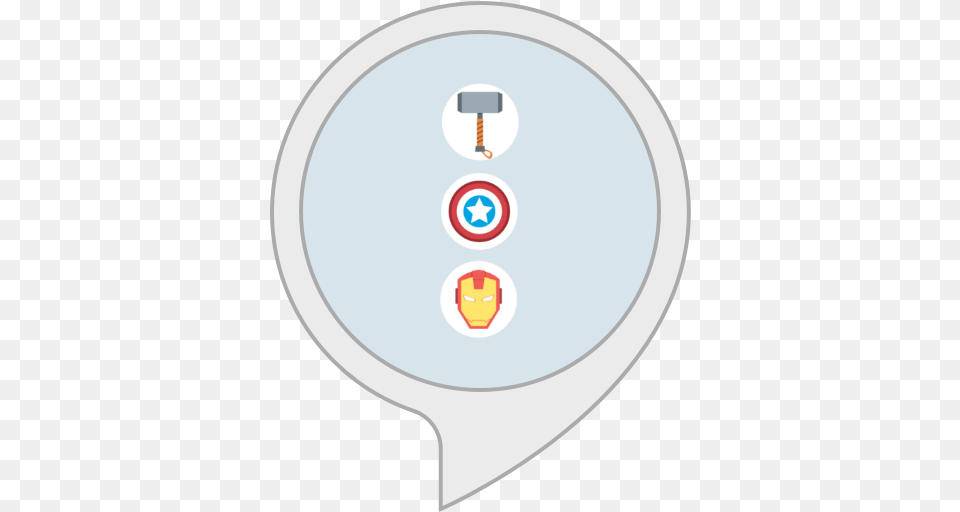 Unofficial Avengers Trivia Amazoncouk Alexa Skills Circle, Weapon, Disk Png Image