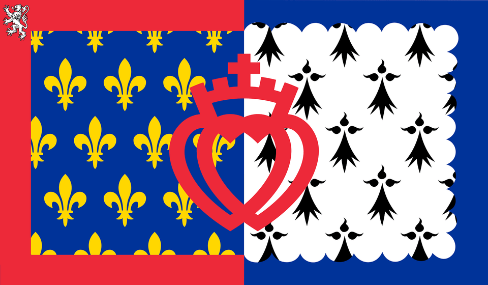 Unofficial Flag Of Pays De La Loire Clipart, Pattern, Person, Face, Head Png