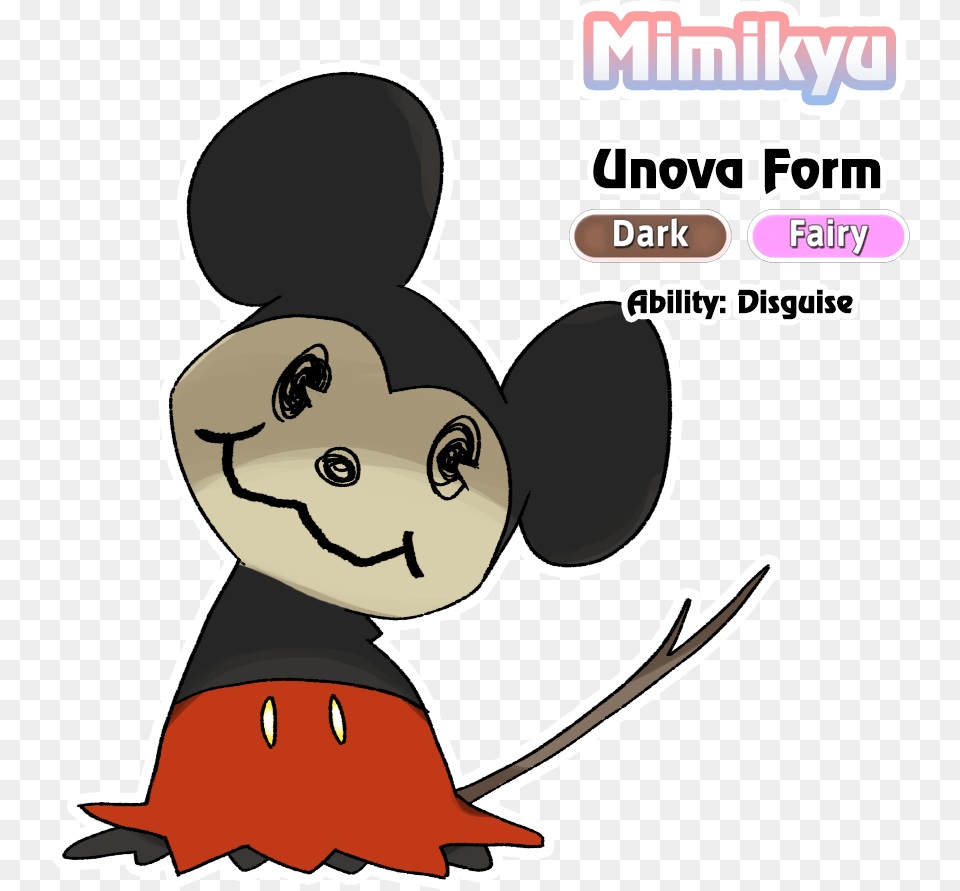 Unova Form In The Unova Region Neither Pikachu Nor Mimikyu Unova Form, Book, Comics, Publication, Baby Png