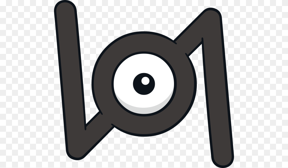 Unown Letter N, Lighting, Disk Free Png Download