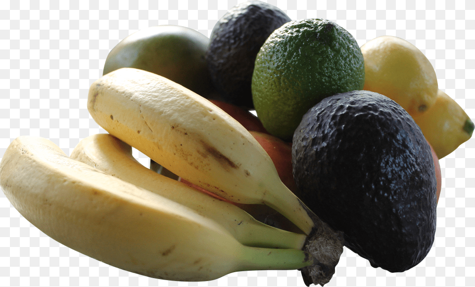 Unpeeled Mixed Fruits Image Avocados Free Transparent Png