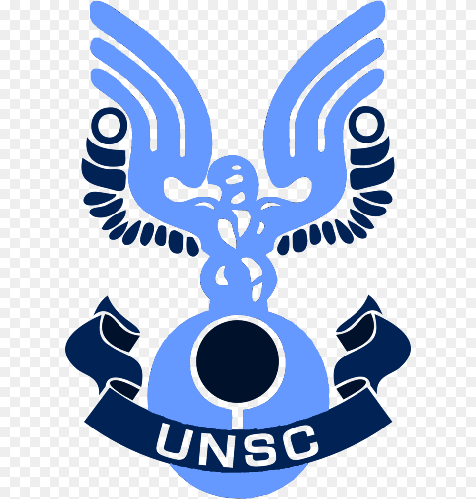 Unsc Navy Crest By Splinteredmatt D4noh0g Halo 3 Unsc Logo, Emblem, Symbol, Baby, Person Free Png